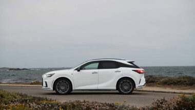 Lexus rx 500h photos suv hybride condition d’essai