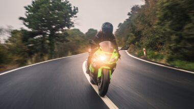 Yamaha feux à laser sur les motos