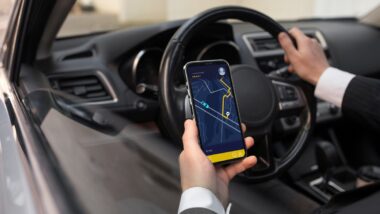 Téléphone comme clé de voiture